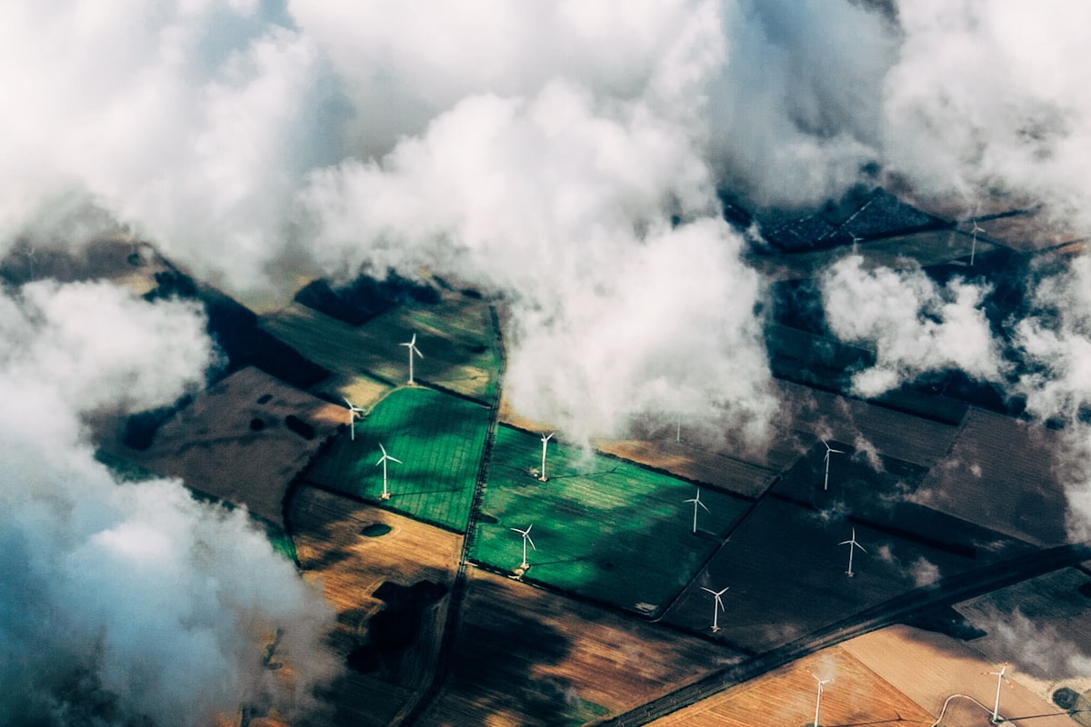 Aerial inspection footage